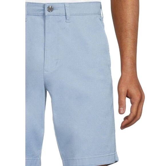 Men's 10" Inseam Flat Front Shorts - Picture 4 of 8